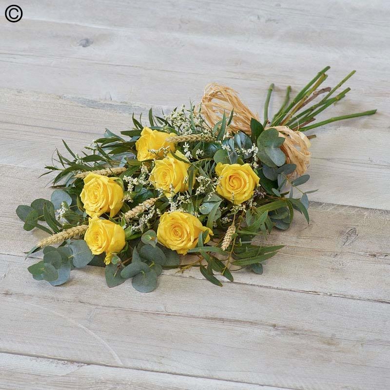 Simple Rose Sheaf in Yellow