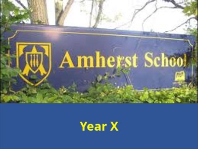 Amherst Year X