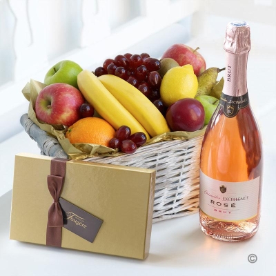 Fruit Basket with Chocolates