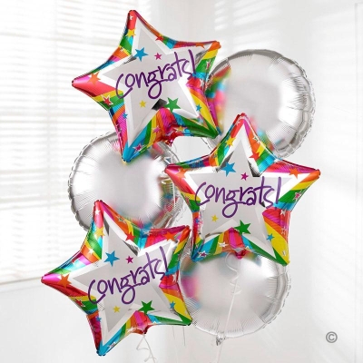 Congratulations Balloon Bouquet Pack