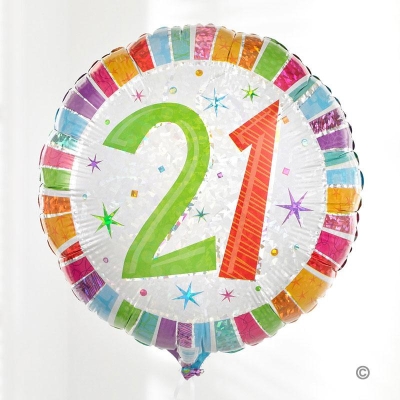 21st Birthday Balloon