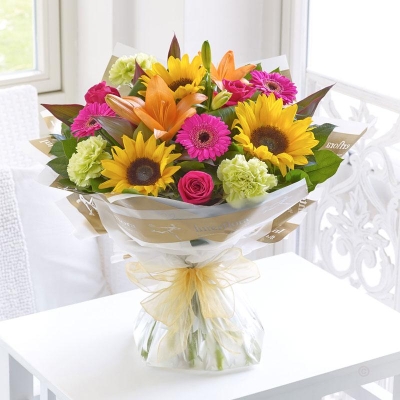 Sunflower Mixed Hand tied 2015