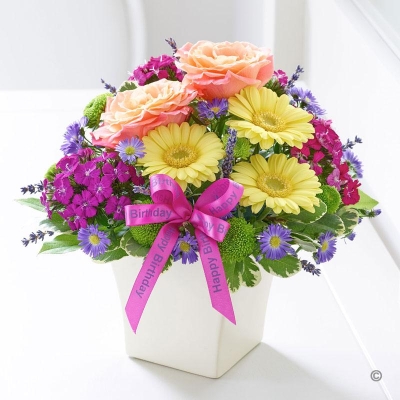 Happy Birthday Summer Bright Arrangement 2016