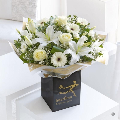 White Radiance Sympathy Hand tied