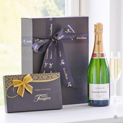 Laurent Perrier Champagne and Chocolate Gift Set