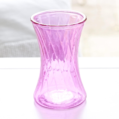 Swirl Nigella Glass Pink