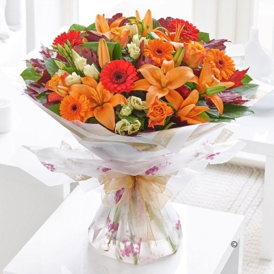 Autumn Favourites Hand tied with Chocolates 2016
