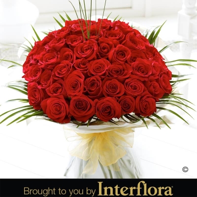 Unforgettable 50 Rose Hand tied