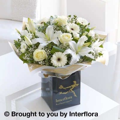 White Radiance Hand-tied