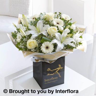 White Radiance Sympathy Hand tied