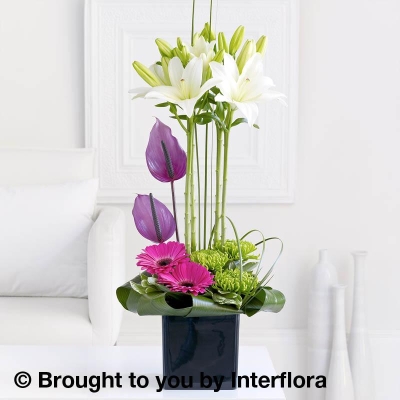 Lily & Anthurium Arrangement