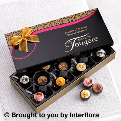 180g Maison Fougere  Belgian Chocolate  Dessert Selection