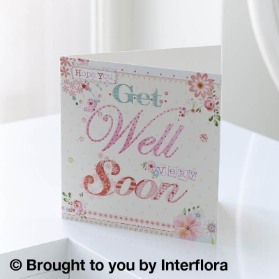 Get Well Soon Greetings Card