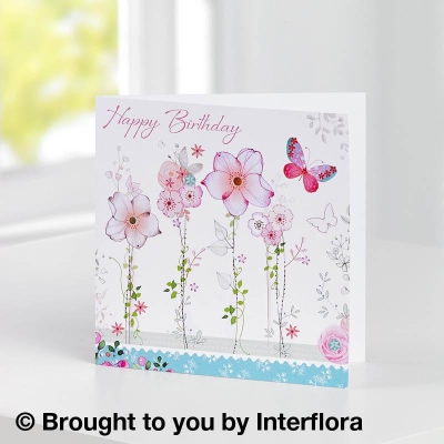 Happy Birthday Greetings Card