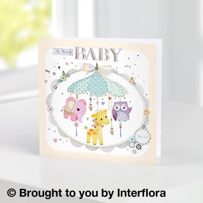 New Baby Greetings Card