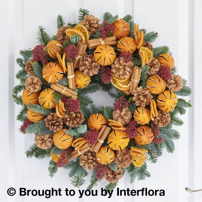 Chic Clementine Door Wreath