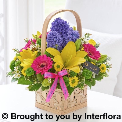 Happy Birthday Scented Splendour Basket