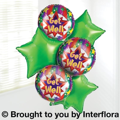 Get Well Balloon Bouquet