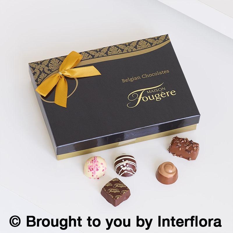Vibrant Gift Box with Belgian Chocolates