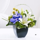 Lily and Vanda Orchid Arrangement *