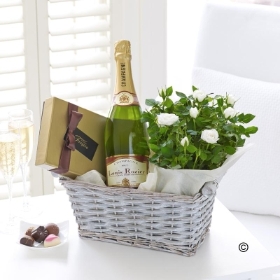 Luxury Champagne Gift Basket**