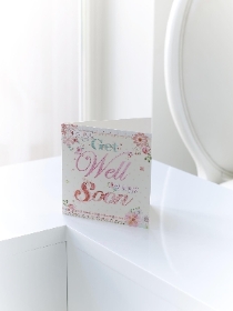 Get Well Greetings Card**