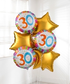 30th Birthday Balloon Bouquet**