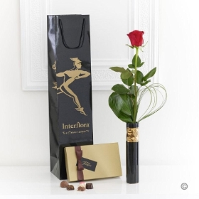 Single Red Rose Gift Set