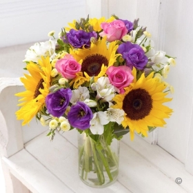 Sunflower Handtied