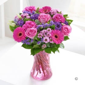 Colour Your Day with Happiness Vase