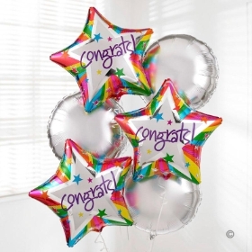 Congratulations Balloon Bouquet Pack