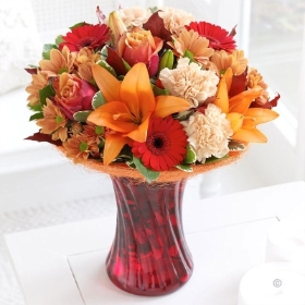 Autumn Shades Perfect Gift With Chocolates 2015