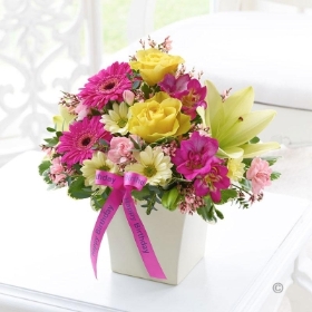 Happy Birthday Chic Spring Arrangement 2016