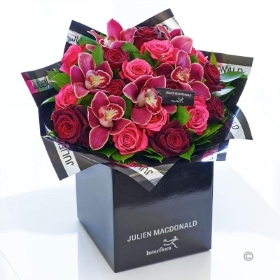 Julien Macdonald Glamorous Orchid and Rose Hand tied
