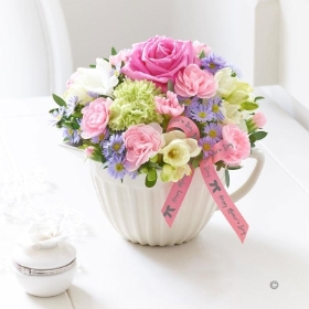 Scented Mothers Day Jug With Champagne Truffles