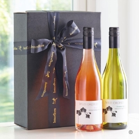 Wine Duo Rose & White Gift Box