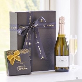 Prosecco and Chocolates Truffles Gift Set