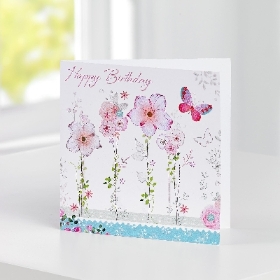 Happy Birthday Greetings Card