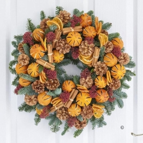 Chic Clementine Door Wreath