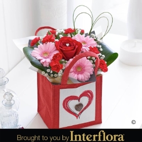 Valentines Gift Bag with Chocolates