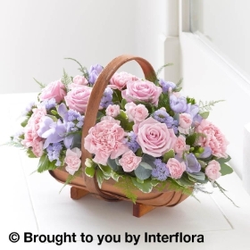 Mixed Basket – Pink & Lilac