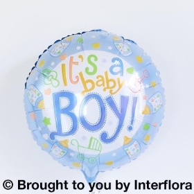 Baby Boy Helium Balloon