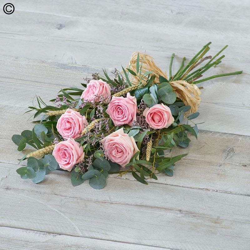 Simple Rose Sheaf in Pink