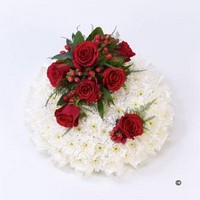 Traditional Posy in Red and White