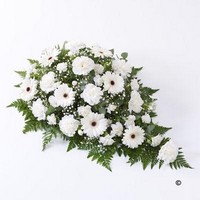Spray of Carnations and Germini in White, Red, Yellow or Pink