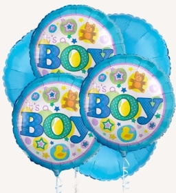 Baby Boy Balloon Bouquet