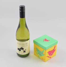 Bottle of Sauvignon Blanc & Belgian Chocolates