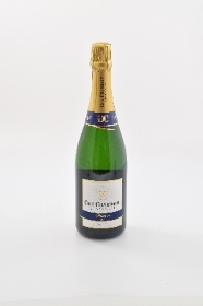 Bottle of Brut Champagne